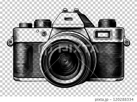 デジタル一眼レフカメラの無料イラストイラストセンタ