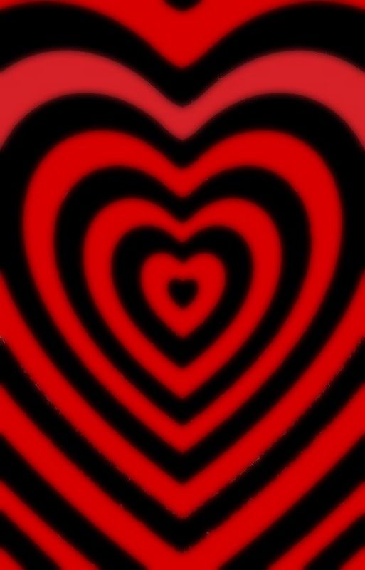 黒と赤のハート - Etsy 日本