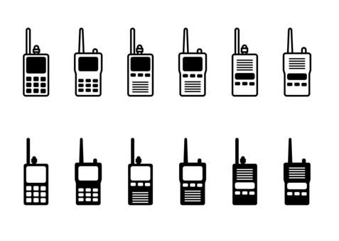 無線機 レシーバーのアイコンフリーのアイコンイラスト素材 icon-pit