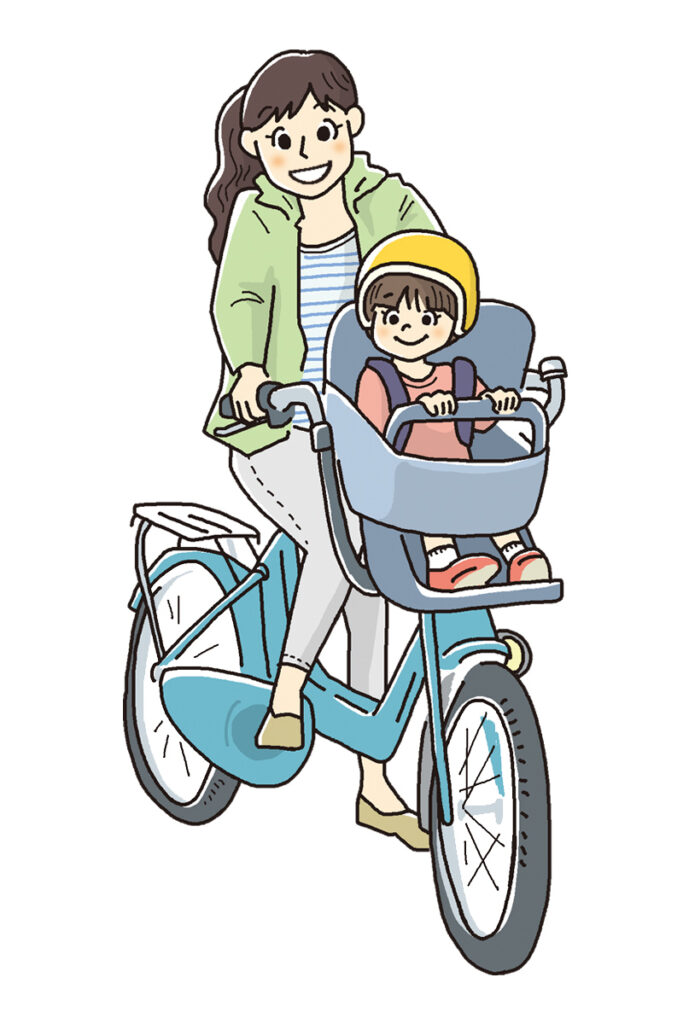 自転車の描き方についてあおはり