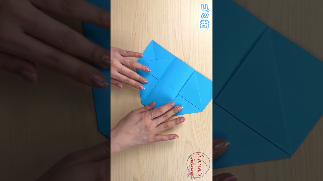 折り紙 長方形の紙で折る丈夫な箱の折り方♪WEBOO ウィーブー暮らしをつくる