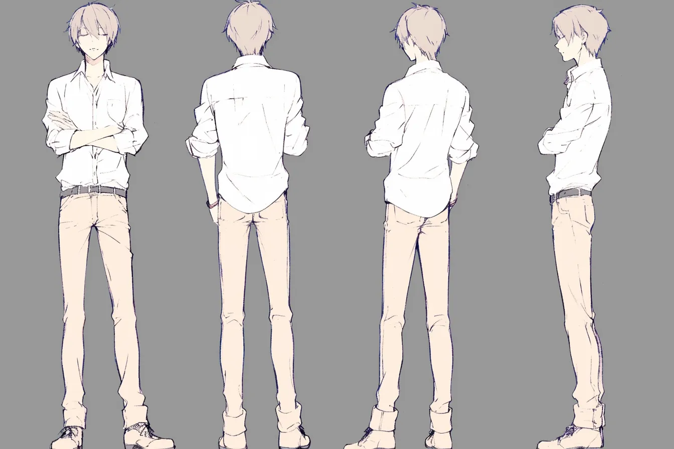 白シャツを着た深呼吸している横顔の女性のイラスト素材71960668- PIXTA