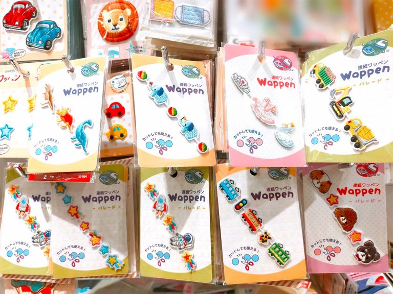 100均セリアのおしゃれなワッペン・アップリケ商品一覧。名札・名前付けワッペンも 男の子・女の子