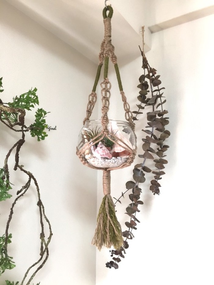 たった10分で完成!? 紐だけでできる簡単プラントホルダーキナリノ