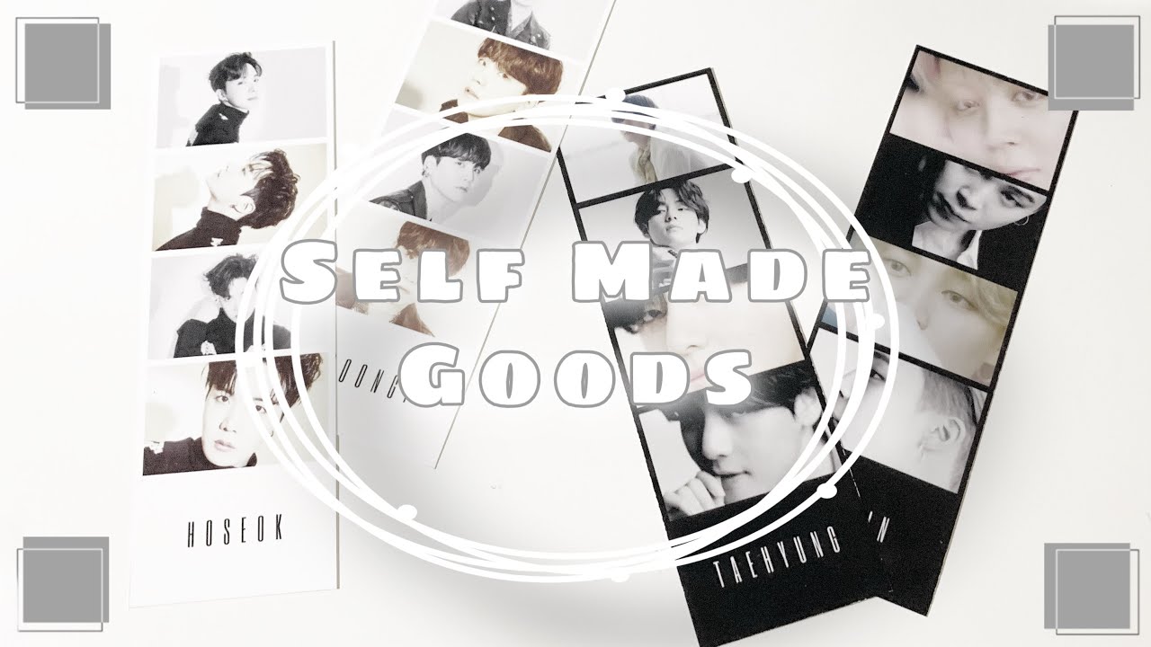 クリア風しおりの簡単な作り方