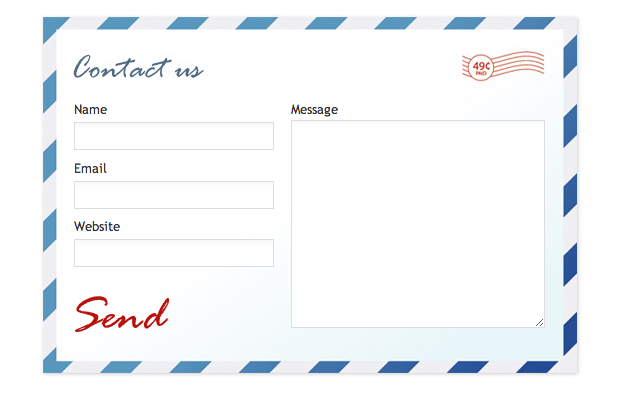 HTMLとCSSでおしゃれな問い合わせフォームを作る方法Designup