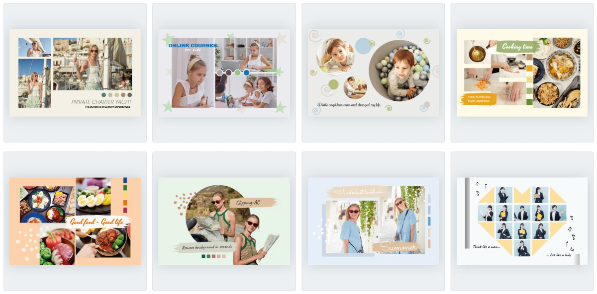 オンラインで おしゃれな写真・画像コラージュを無料作成Adobe