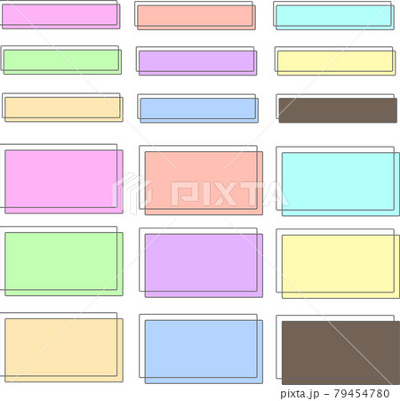 アメコミ風のテロップベース・四角い吹き出し - ムビデザ - pop - - BOOTH