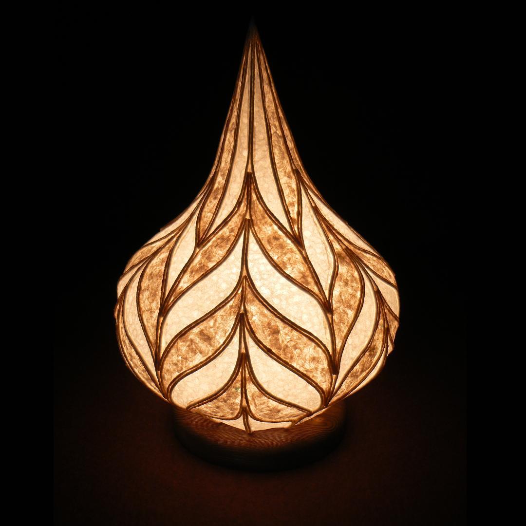 幻想的なランプシェード 作り方まとめLove Flower and Ohana 2