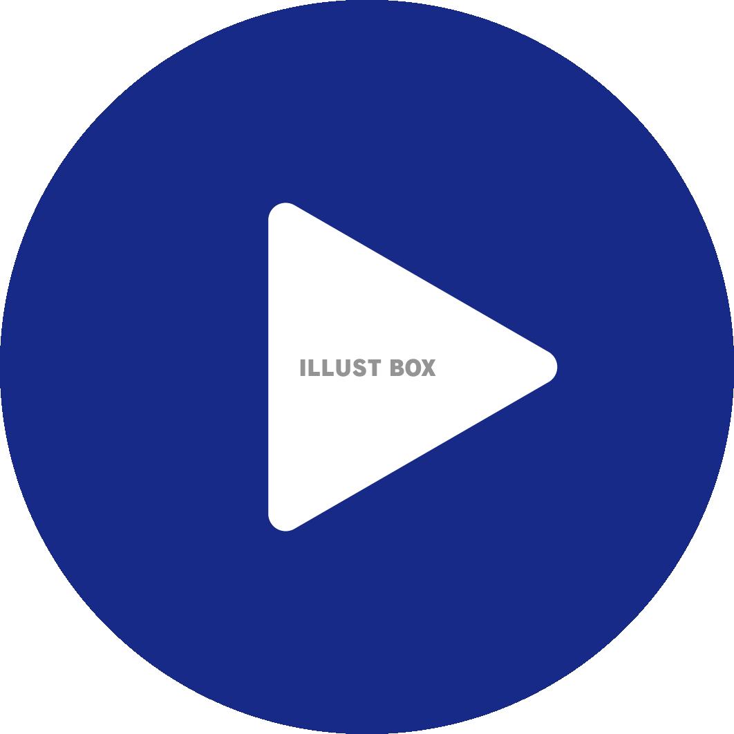 色塗りできる動画アイコンのイラストぬれよん-ぬれるフリーイラスト