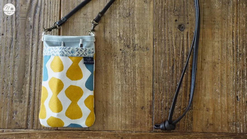 ダーダーダッと3ヶ所縫えば完成！手ぬぐいで大人浴衣ポシェット 仕切り付き ハンドメイドの作り方・アイデア暮らしニスタ