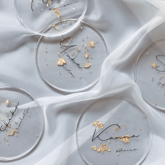 オトナ女子向け♡ ミニレジンキーホルダーの作り方