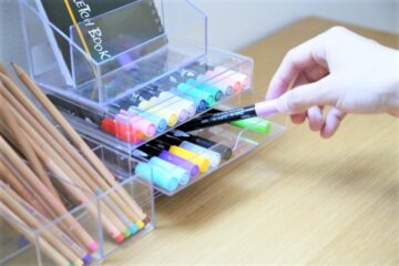 コピック収納 無印良品のアクリルケースで見せるオシャレな収納法