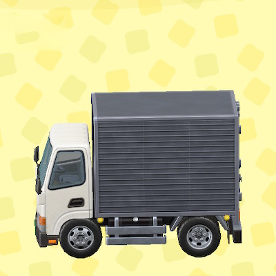 マイデザ トラックをキッチンカーっぽくするハム山ち〜ず