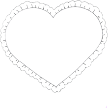 背景 透明 ハート481 無料写真