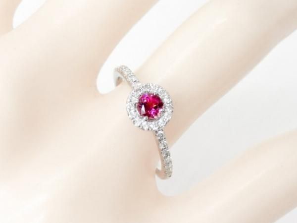 シルキーピンクスピネル カレイドスコープリング – Juvelia