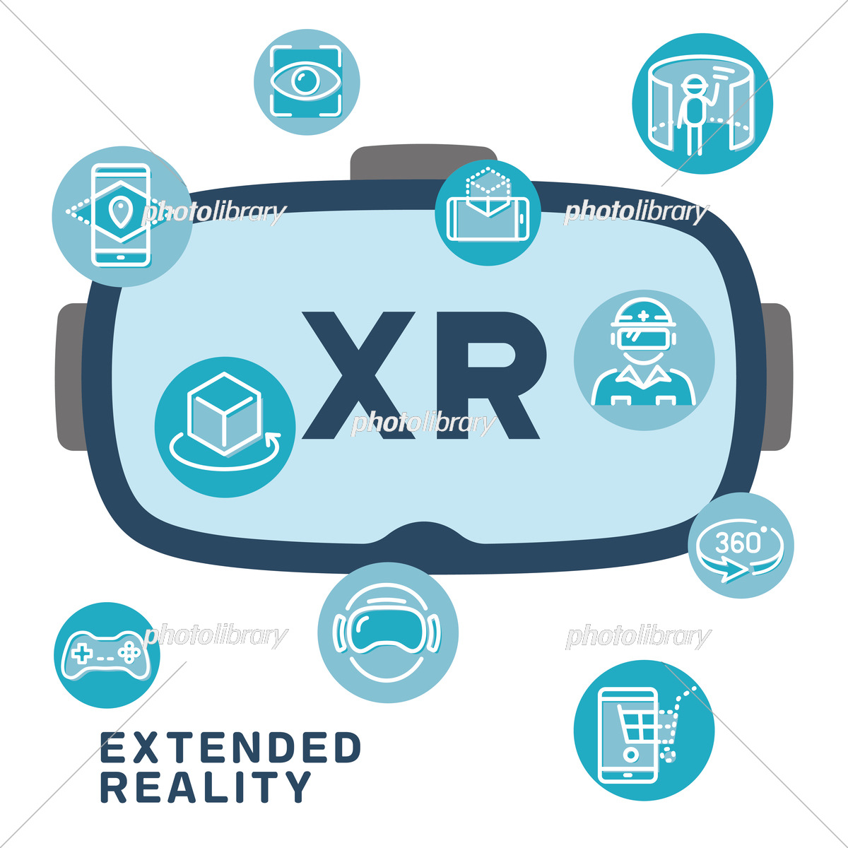 クロスバイク ホワイト イラスト素材2018966- フォトライブラリ