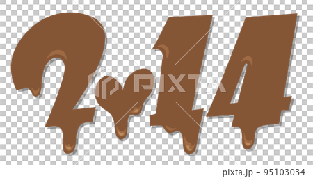 ロウソクの数字_ロウソクが少し溶けているVer.2無料イラスト素材素材ラボ