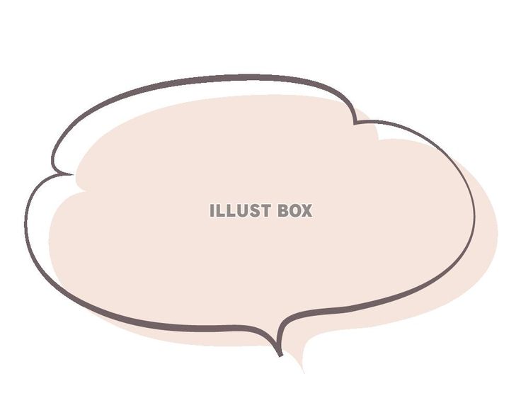 吹き出し無料フリーイラスト素材集 Frame illust