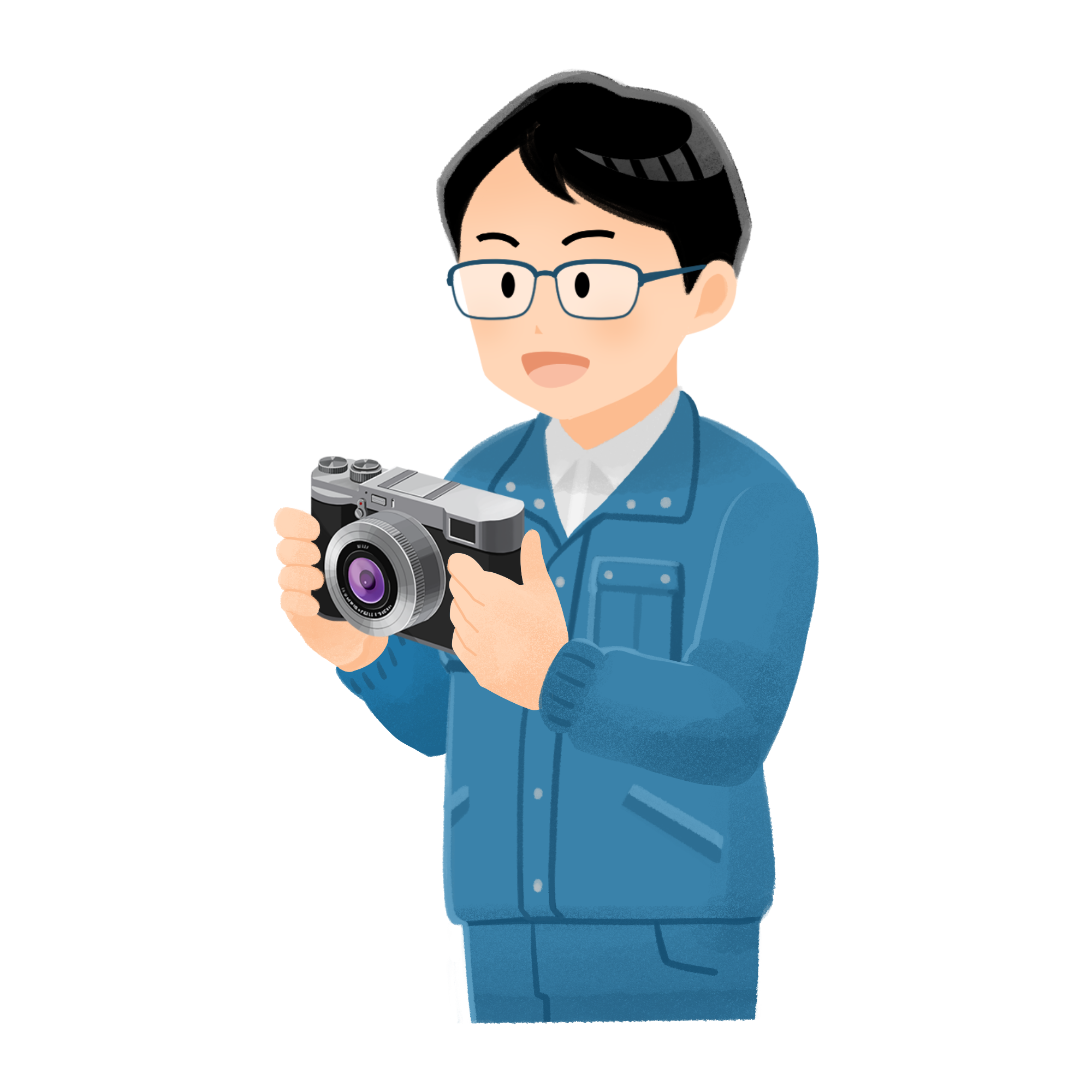 かわいいカメラステッカーイラストイラスト画像とPNGフリー素材透過の無料ダウンロード - Pngtree