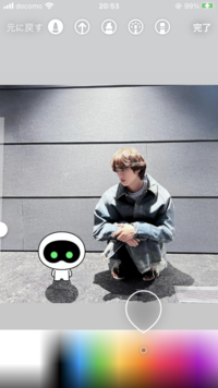 ストーリー加工 カラーパレットでオシャレなストーリーを作ろう！ 手順はこちら↓手順 ①好きなカラーパレットをスクショ ②ストーリーで写真フォルダから先程スクショした写真を選ぶ③文字や落書きのカラー選択でスポイト💉マークをタッチ ④カラーパレットから