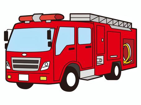 まとめ 消防車イラストのフリー画像素材集イラストイメージ