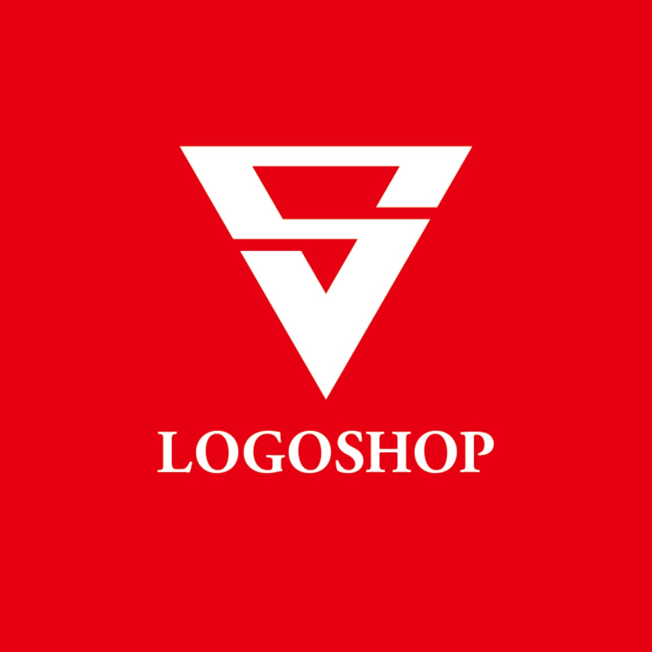 逆三角形が3つ並んでいるロゴ ロゴタンク 企業・店舗ロゴ・シンボルマーク格安作成販売