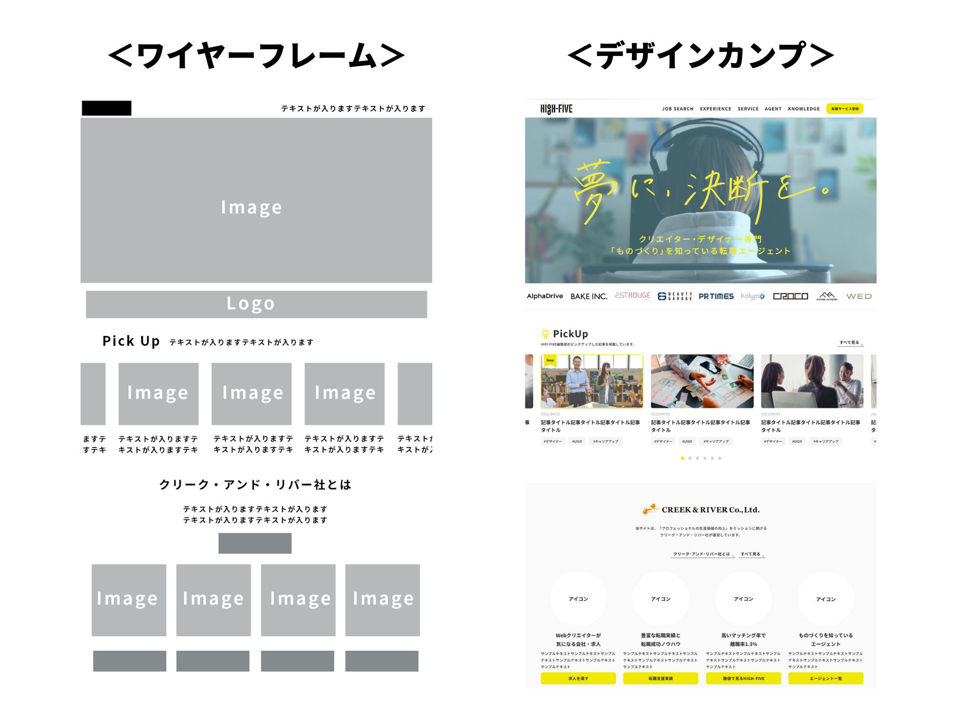 プロのデザインカンプデータをお渡しいたします プロの制作データ！デザインの勉強やコーディングの練習に！ココナラ