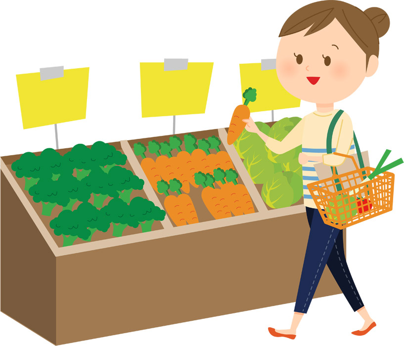 袋に入ったスーパーボールのイラスト