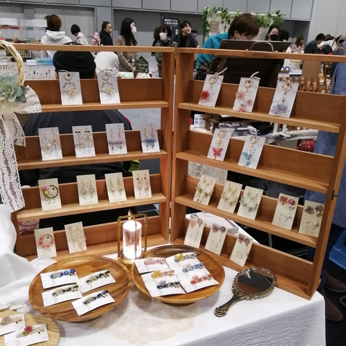 New！☆イベント販売用☆ 雑貨小物類作品ディスプレイ収納ケース 什器 アクセサリー棚 その他アクセサリー ARAKO 通販7710510Creema クリーマ