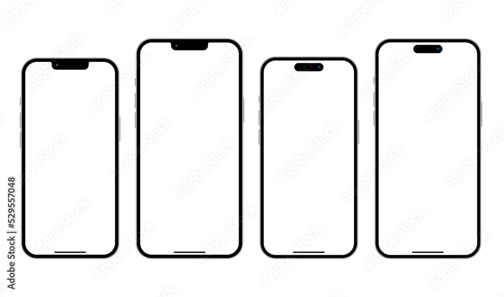 スマートフォンスクリーンモックアップイラスト画像とPNGフリー素材透過の無料ダウンロード - Pngtree
