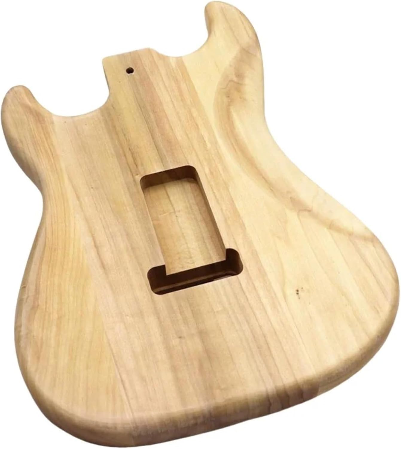 ST エレキギター用 ボディ材 AmazonST ストラトスタイルエレキギターボディポプラ材、HSH ギターボディ黒光沢のある弦楽器製作者DIY ギターアクセサリーエレキギターフレット楽器・音響機器