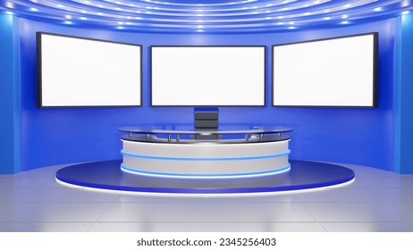 ニュース バナー ベクトル イラスト。背景のテレビ番組。のイラスト素材・ベクター Image 89262581