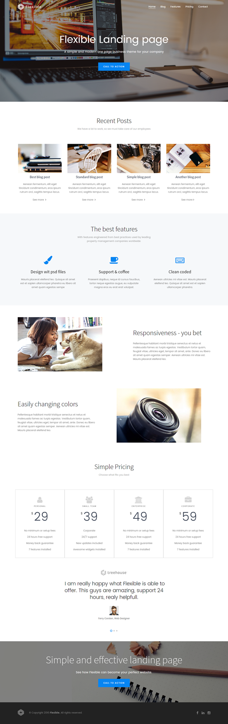 レスポンシブデザイン対応のテンプレートサイト10選│ツール│SYMMETRIC Web開発ブログ