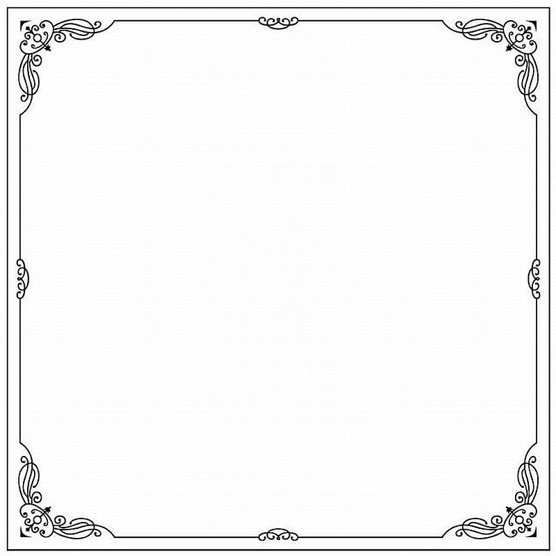 手書き風フレーム、無料シンプル飾り枠素材無料イラスト素材素材ラボ