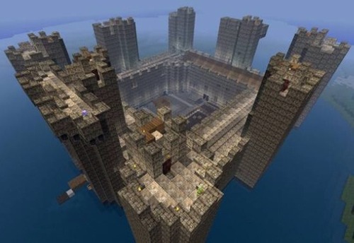 マイクラ建築 サンドール城 1