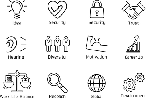 信頼、信念のアイコンのイラスト素材・ベクター Image 202639262