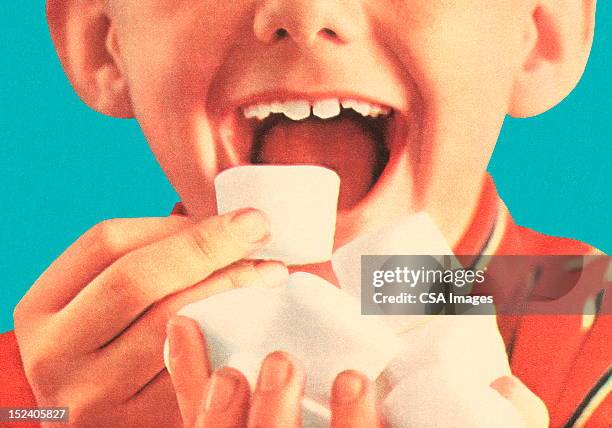 Marshmallow cartoon vector. Marshmallow logo design. Marshmallow icon.8128764 Vector Art at Vecteezy