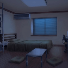 フリー素材パソコン部屋 5枚背景イラストみんちりえ