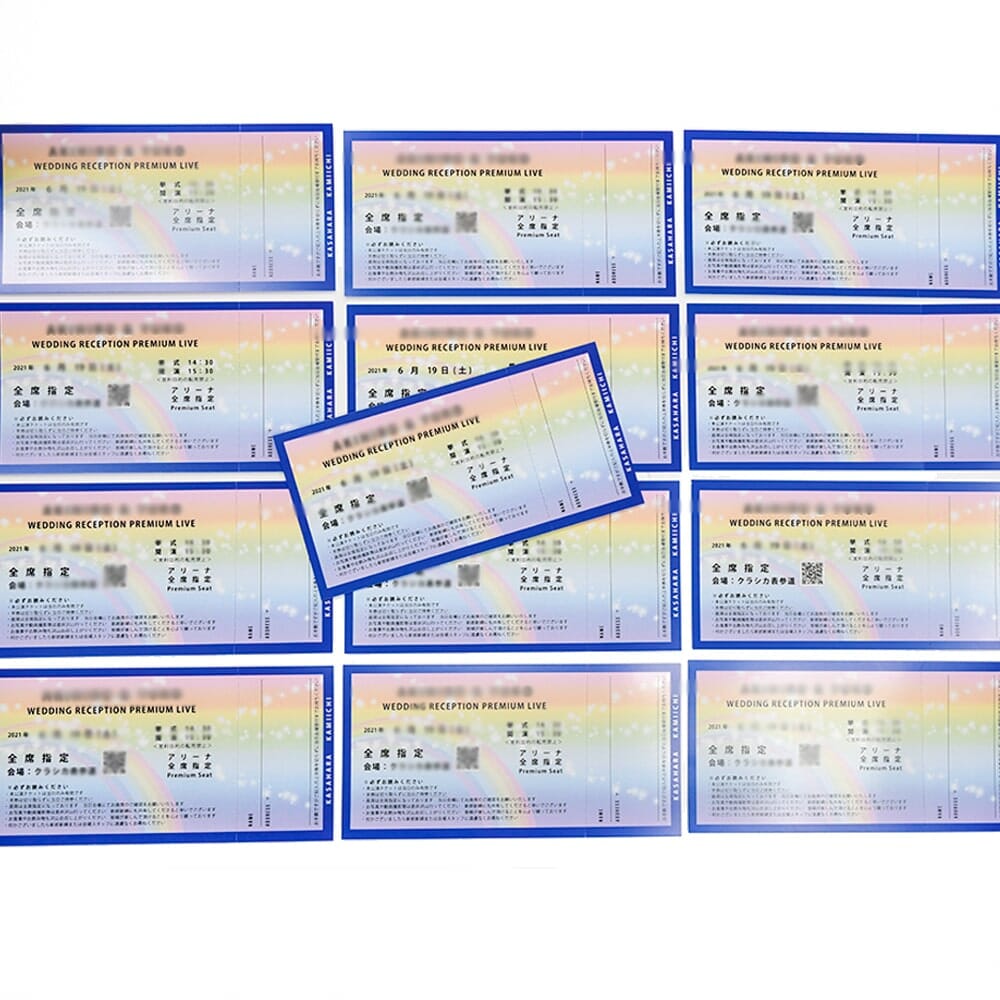 手作り チケット印刷 コンビニTikTok