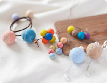 作ってみよう！100均の 羊毛フェルト で可愛いアニマルマスコットキナリノ