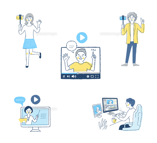 動画ファイルのアイコンのイラスト素材292615352- イメージマート