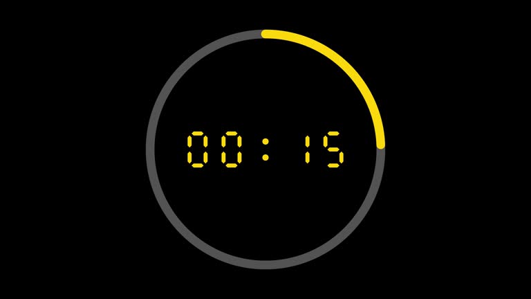 25秒の単純なカウントダウンタイマー 白い背景 」の動画素材 ロイヤリティフリー 1080982307Shutterstock