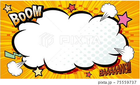 無料背景画像 コミカル＆ポップなカラー集中線の素材「Free! Illustlation &くりえいてぃぶ」