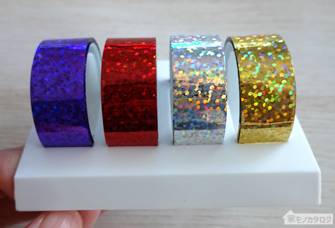 ホログラムテープ 装飾用ドットタイプ