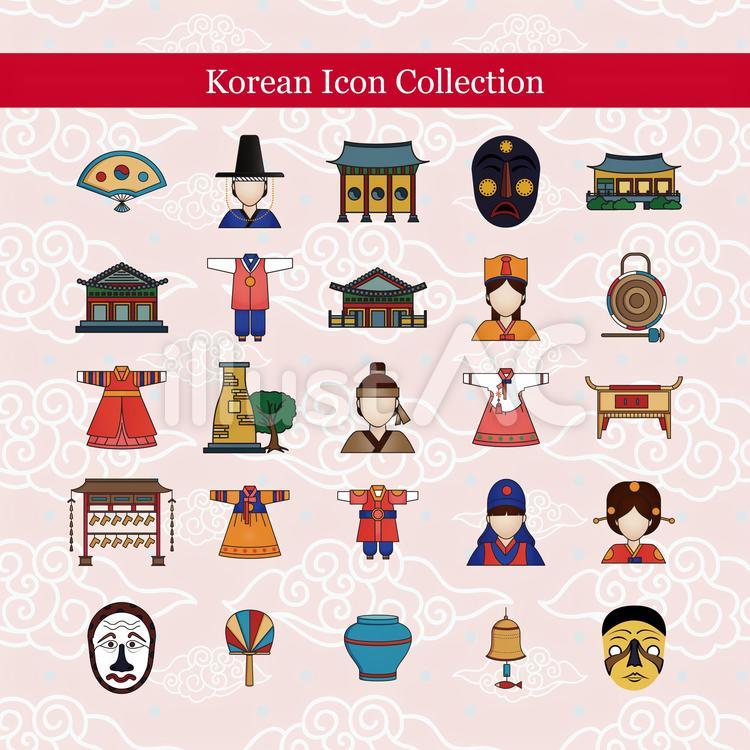 韓国国旗のアイコンベクター画像。韓国国旗の記号の概要を示します。等高線シンボルのイラスト」のベクター画像素材 ロイヤリティフリー1650463489Shutterstock