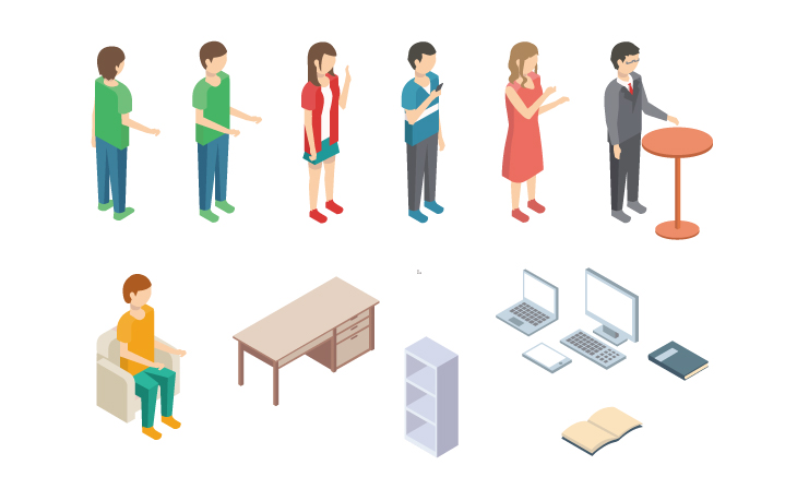 アイソメトリックデザイン絵が好きな人と繋がりたいオリジナルイラストイラストオーダーイラストレーターillustratororiginalcharacter