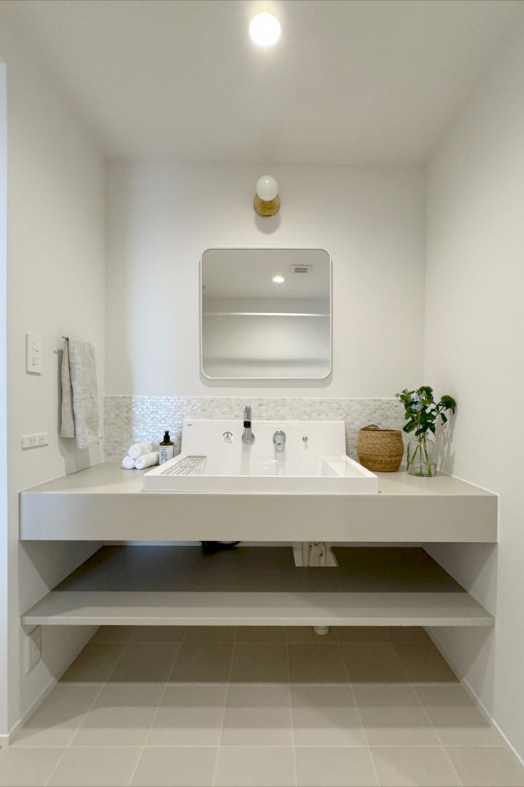 ピアラの造作洗面台 - 栃木で一番！おしゃれなローコスト注文住宅 アオイホーム