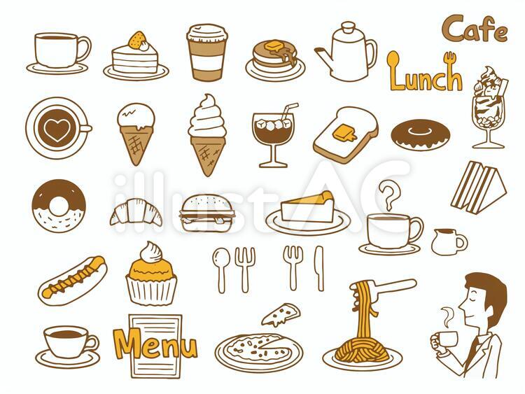 無料イラストレストランのメニューパブリックドメインQ：著作権フリー画像素材集