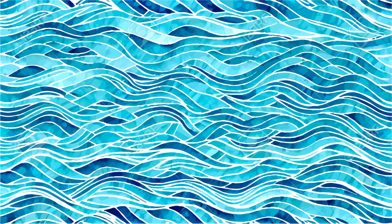 青海波のパターンフリー素材 プチソザイ